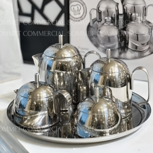 Service 9 pièces Thé & Café Korkmaz A280 en Inox