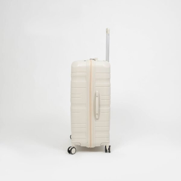 Set de 3 valises Titou incassables à roues démontables – Blanc Sale – Image 3