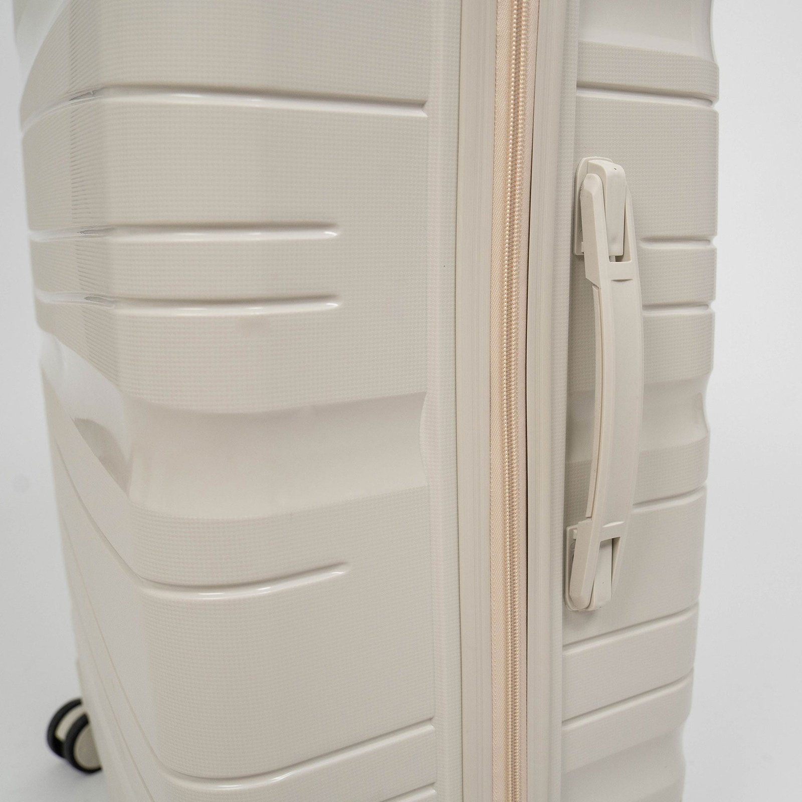 Set de 3 valises Titou incassables à roues démontables – Blanc Sale – Image 4