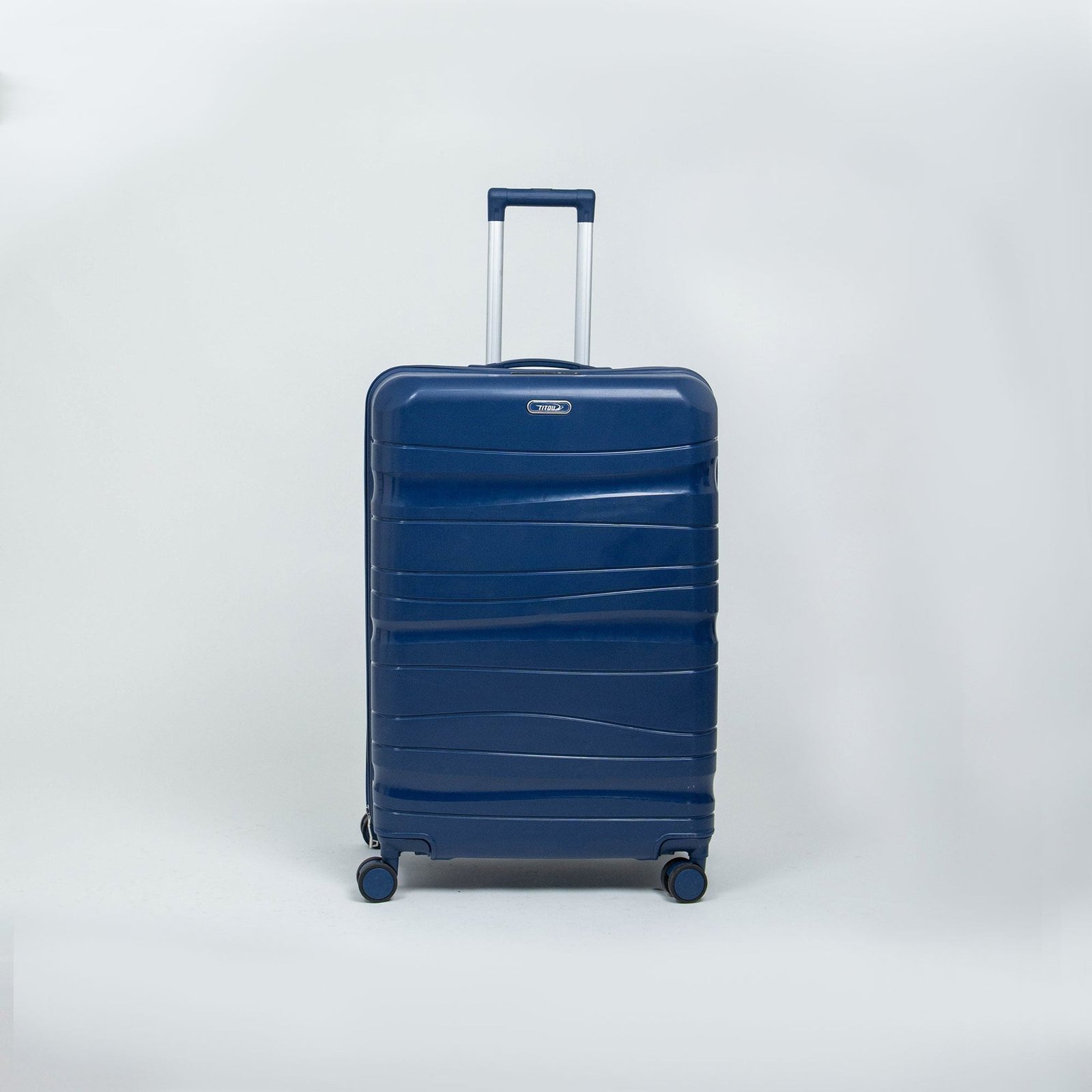 Set de 3 valises Titou incassables roues démontable - Bleu marine – Image 3