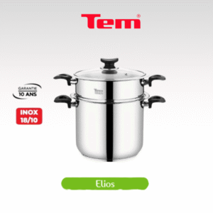 Couscoussier Elias 7L Inox 18/10 - Tem
