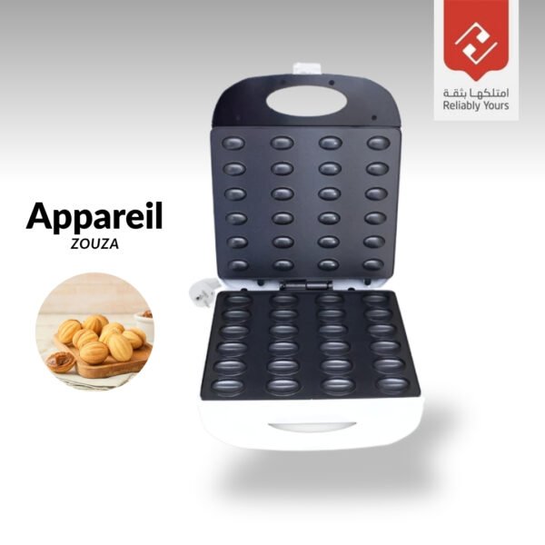 Appareil Zouza Hommer 36 Pièces – Grand Modèle 1400W - Blanc