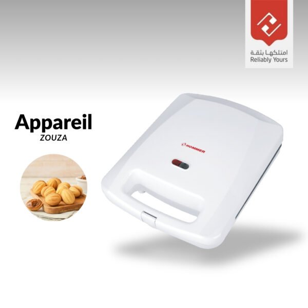 Appareil Zouza Hommer 36 Pièces – Grand Modèle 1400W - Blanc – Image 2