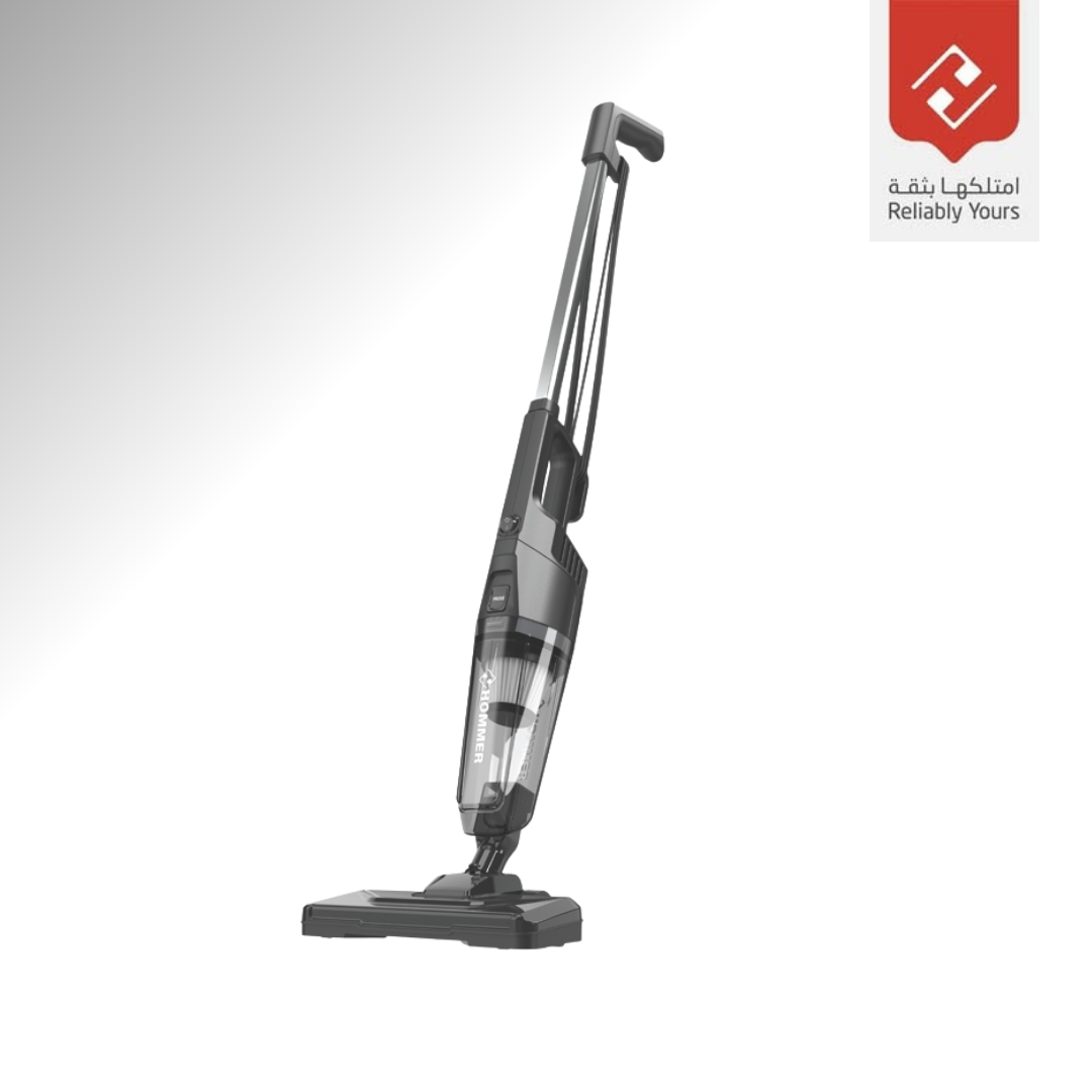 Aspirateur Balai Hommer 600W – Forte Aspiration 16Kpa et Double Filtre HEPA - Noir