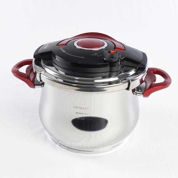 Cocotte-Minute 8L Inox 18/10 – Vivaldi Premium Pressure Cooker