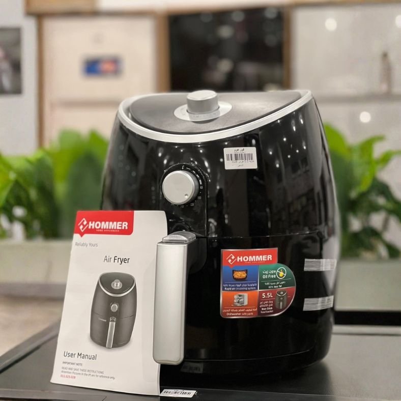 Air Fryer électrique 5.5L 1700 Watts – Hommer – Image 3
