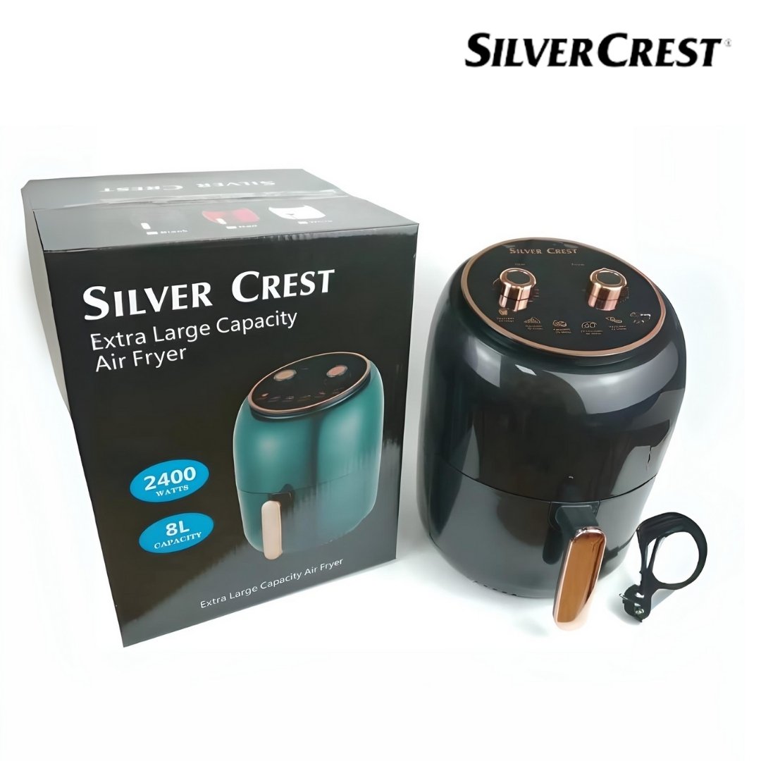 Air Fryer électrique 8L 2400 Watts – Silver Crest