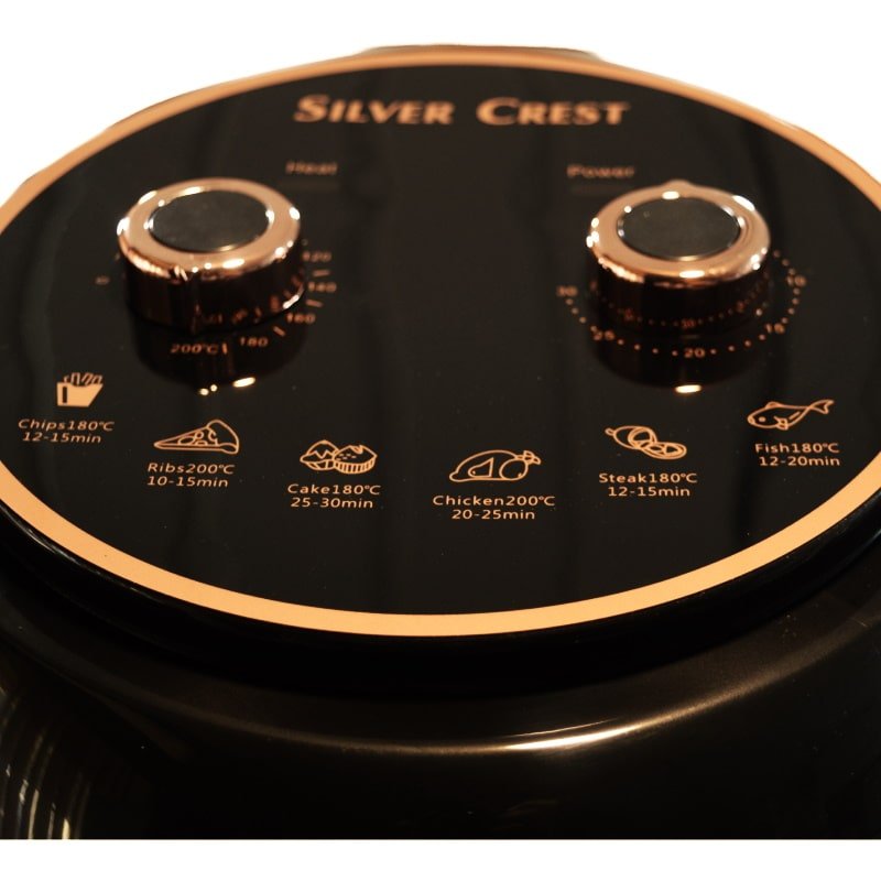 Air Fryer électrique 8L 2400 Watts – Silver Crest – Image 3