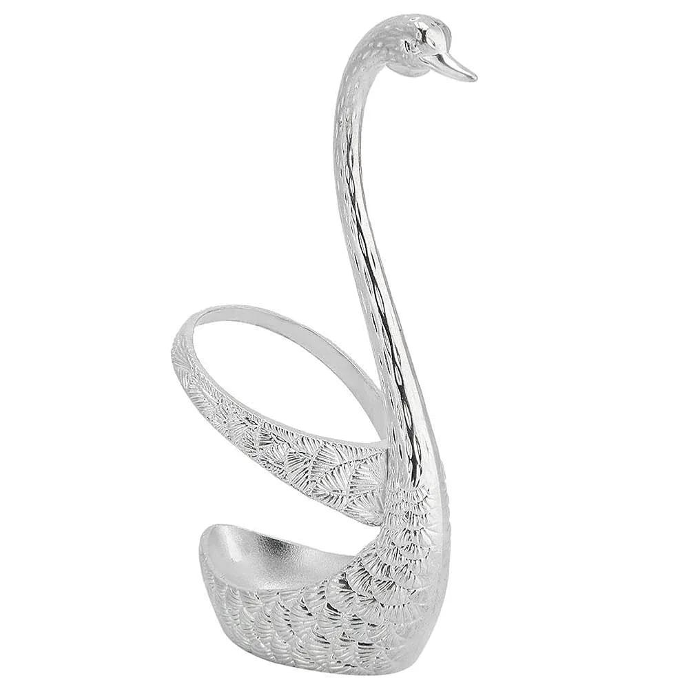 Ensemble de Cuillères avec Support en Forme de Cygne – Image 3
