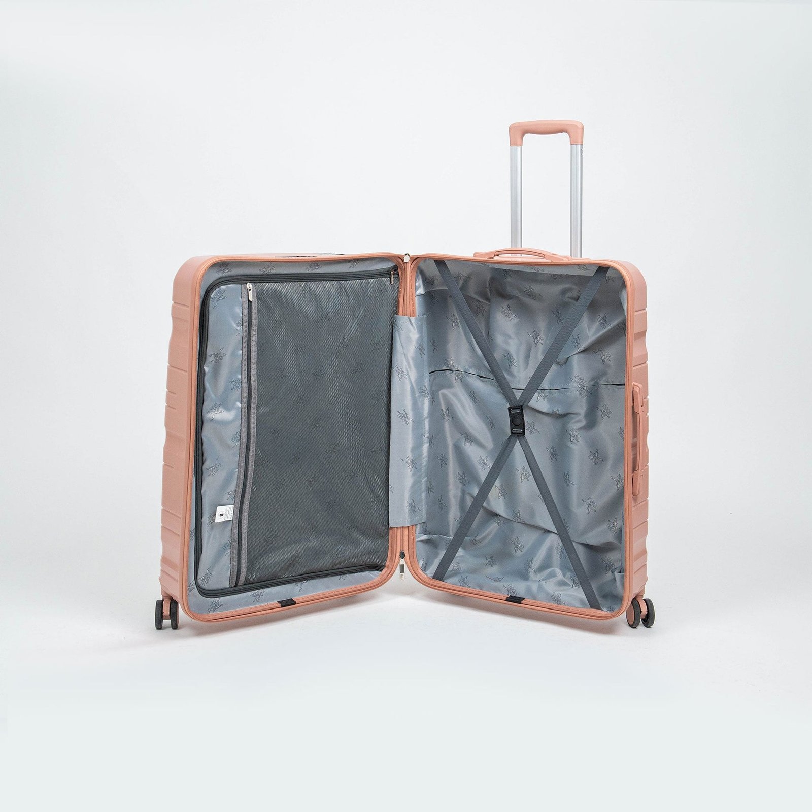 Set de trois valises avec roues démontables - Titou - Saumon – Image 5