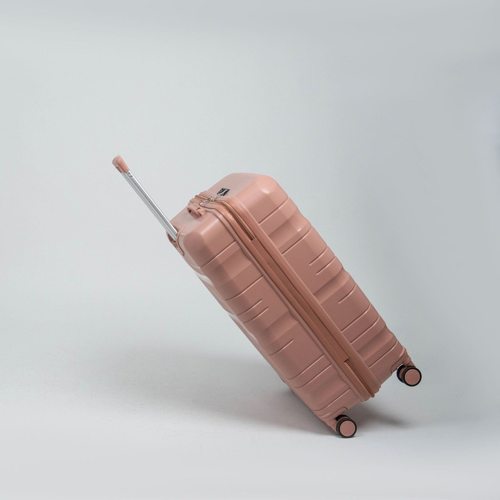 Set de trois valises avec roues démontables - Titou - Saumon – Image 9