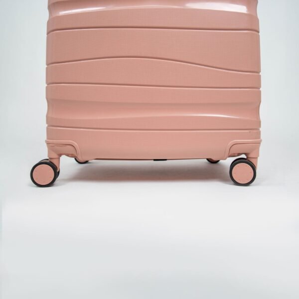 Set de trois valises avec roues démontables - Titou - Saumon – Image 11