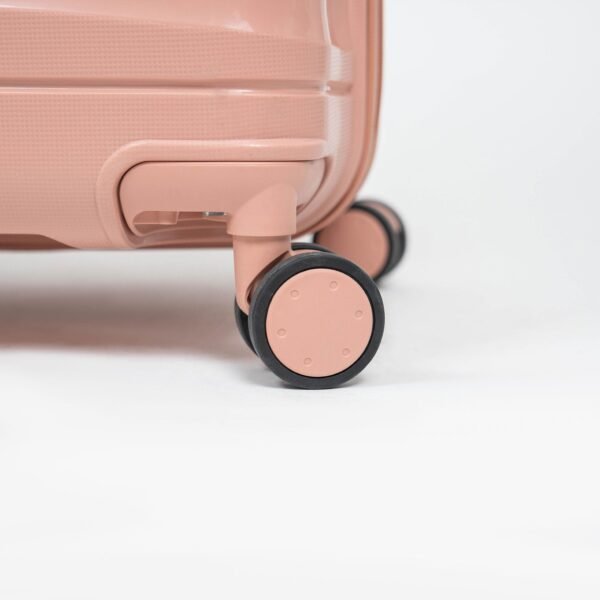Set de trois valises avec roues démontables - Titou - Saumon – Image 12