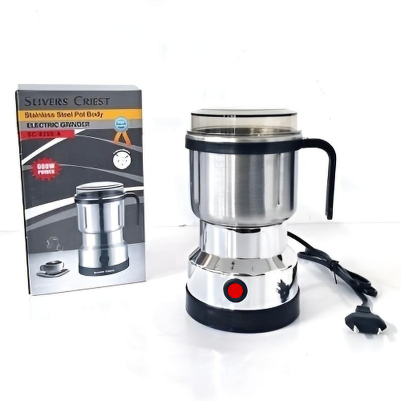 Moulin à café électrique SilverCrest, bol en acier inoxydable, 600 W