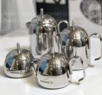 Service 9 pièces Thé & Café Korkmaz A280 en Inox – Image 2