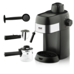 Machine à café RAF Expresso Italienne avec mousseur à lait – 240 ml – Image 4