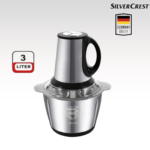 Hachoir Électrique Silver Crest 3L – 1200W – Robot Multifonction 7