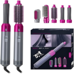 Sèche-Cheveux Électrique 5 en 1 – Séchage, Lissage et Bouclage en Un Seul Appareil – Image 3