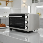 Four Posable électrique STARONE 36L silver avec tourne Broche