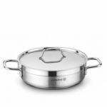 Batterie de Cuisine Korkmaz 9 Pièces en Inox 18/10 - Alfa A1660 – Image 4