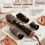 Brosse Soufflante Rotative Lexical 4-en-1 LAS-5203 – 1200W