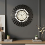 Horloge Murale Décorative Soleil – Diamètre 70 cm – Image 6