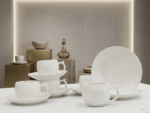 Service à Café Turc 12 Pièces en Porcelaine – Image 2