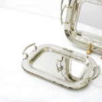 Lot de 3 plateaux en acier inoxydable 18/10 - Design Luxe & Moderne – Image 2