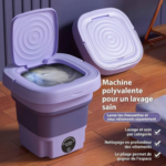Mini Lave-Linge Portable Automatique – Machine à Laver Compacte