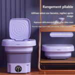 Mini Lave-Linge Portable Automatique – Machine à Laver Compacte – Image 2