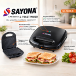 Sandwich Maker SAYONA SY-5028-G – 750W – Image 2