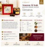 Ameerat Al Arab 100g Encens Bukhoor par Asdaaf – Image 3