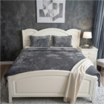 Set Plaid Polaire 200x220 + 2 Taies 70x45 | Gris Foncé
