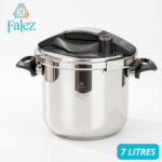 Cocotte-Minute Falez 7 Litres en Inox 18/10 – Noir