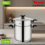 Couscoussier Inox 7L Tem Elios 2 Étages
