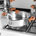 Batterie de Cuisine Falez 43 Pièces en Inox 18/10 – Manches Effet Bois – Image 7