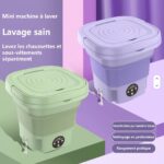 Mini Lave-Linge Portable Automatique – Machine à Laver Compacte – Image 3
