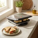 Gril et toaster HOMMER 2100W en acier inoxydable – Image 2